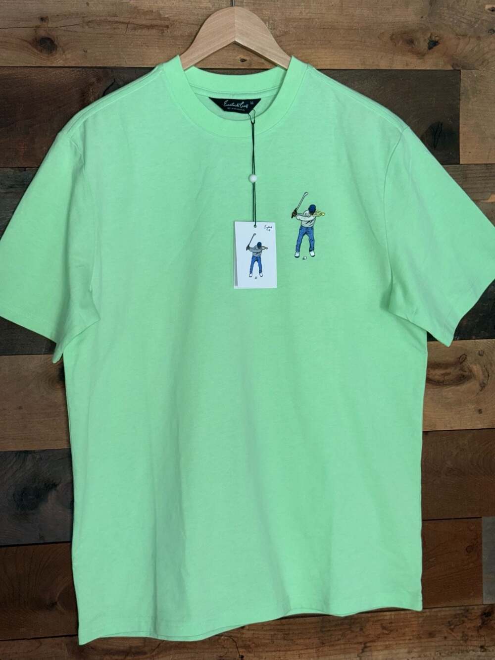 Eastside Golf Staple Logo T-Shirt Mint Green Med